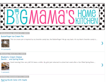 Tablet Screenshot of bigmamashomekitchen.com